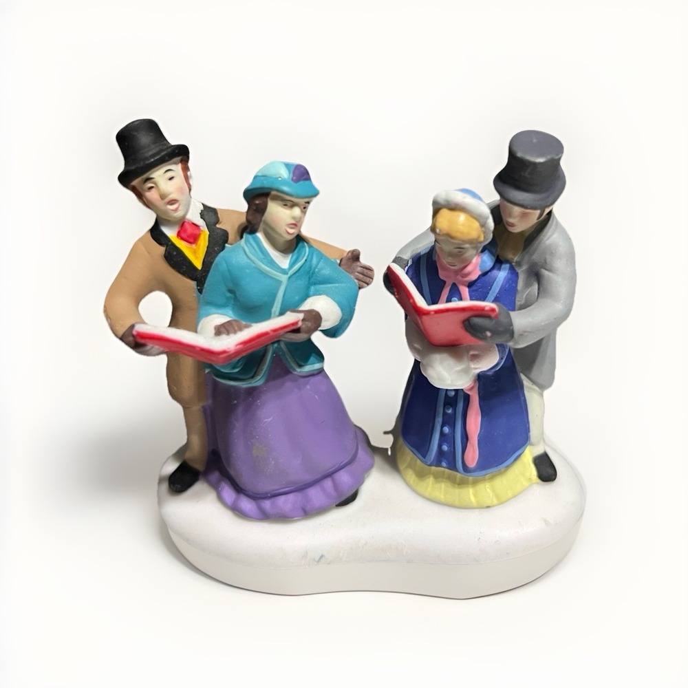 Department‎ 56 Dickens Village Caroling By Lamp Light Christmas No Box Or Lamp